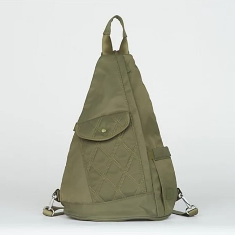 IHKWIP Convertible Sling Backpack Military Olive bag A602074